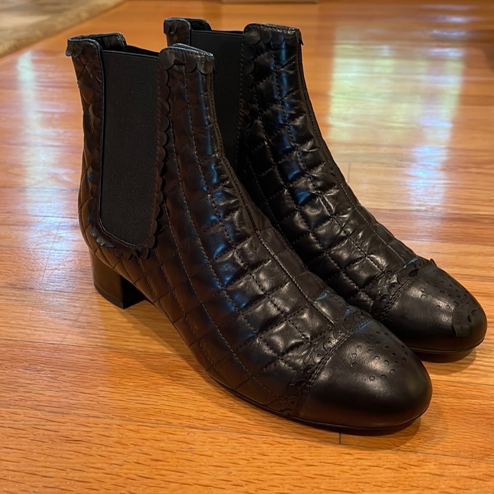 Quilted Chanel Boot Size 38